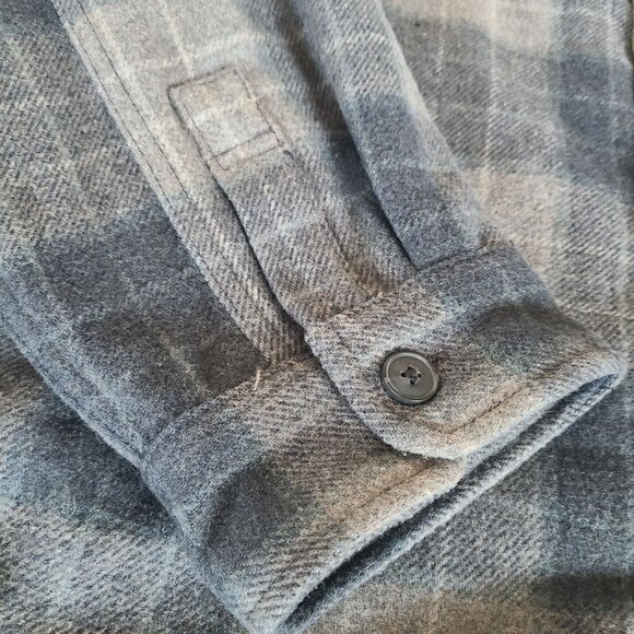 Jachs New York XXL Mens Plaid Sherpa Lined Flannel Jacket Big & Tall 2XL - Picture 4 of 13